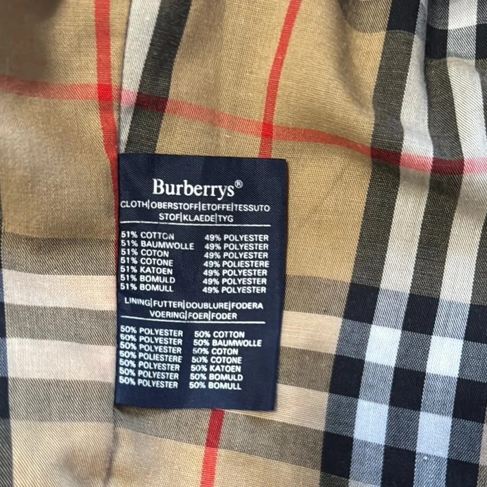 Burberry Vintage Jacket Men’s Sz 50 Reg - Picture 7 of 13